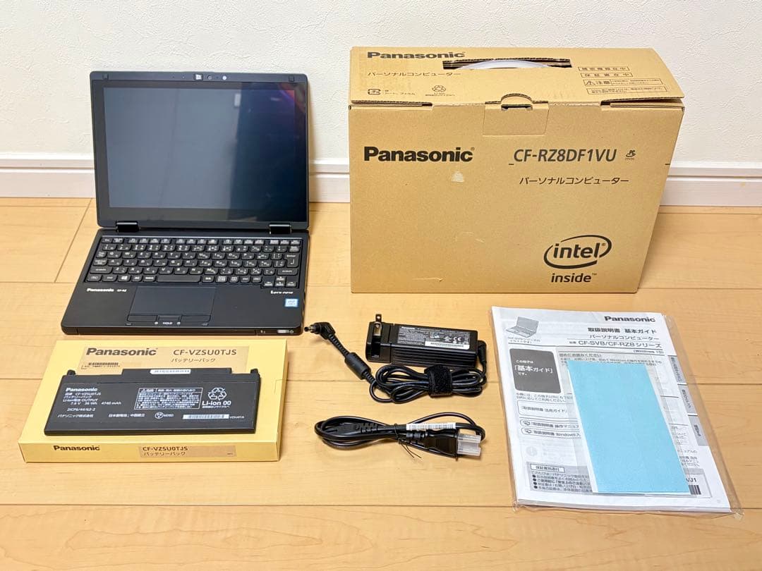 a*b様 【激レア】レッツノートRZ8最上位 i7 16GB LTE対応 バッテ 激レア】レッツノートRZ8最上位 i7 16GB LTE対応 バッテリー2個付