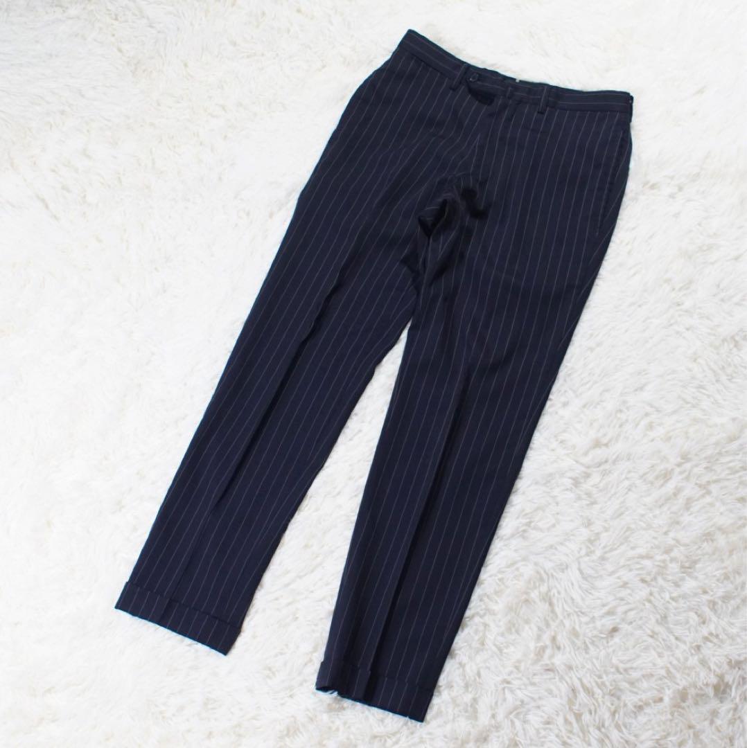 BLUE WORK《トゥモローランド×NIKKE》スーツ(44)ネイビー 段返り