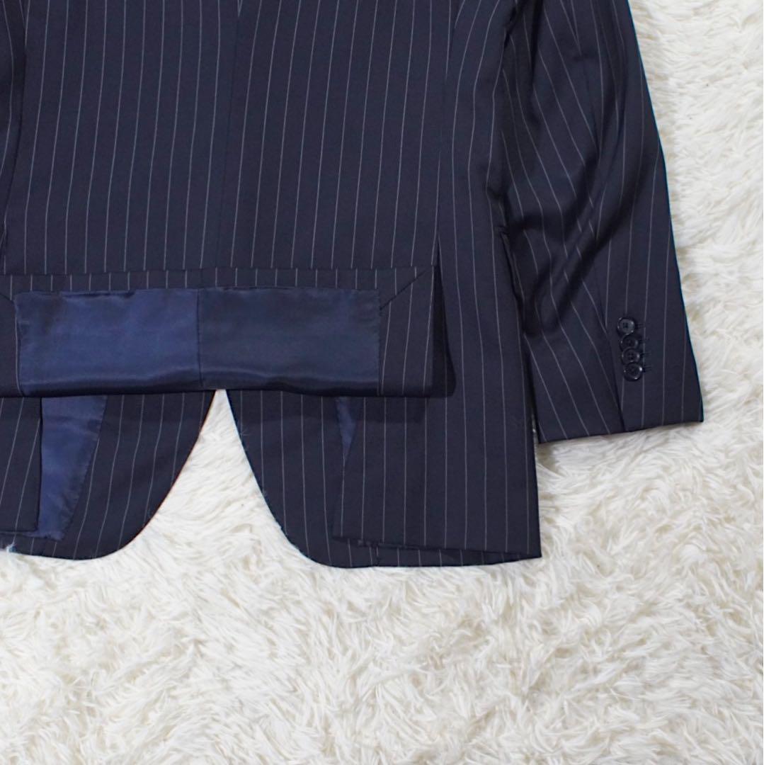 BLUE WORK《トゥモローランド×NIKKE》スーツ(44)ネイビー 段返り