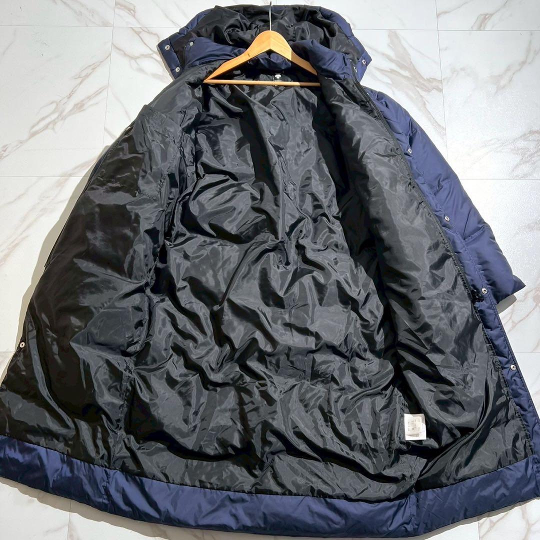 極美品◦XL✨】DESCENTE 2way ダウンコート ロング丈 ネイビー - メルカリ