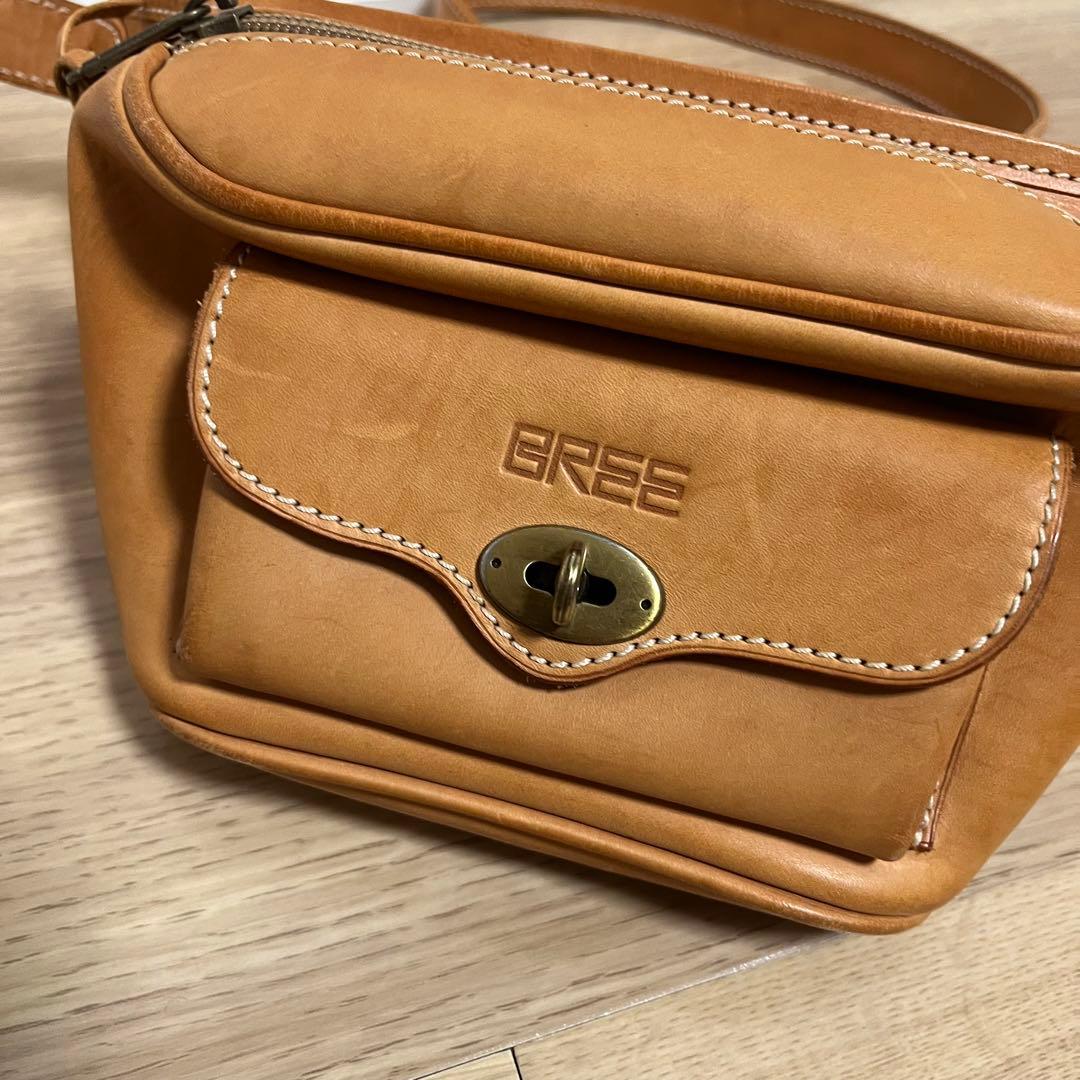 美品 BREE ブリー ヌメ革 ウエストポーチ ボディバッグ - メルカリ