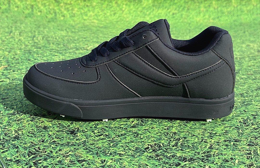 新品正規品 パーリーゲイツ 定価28600円 ゴルフシューズ 紺 25.0cm