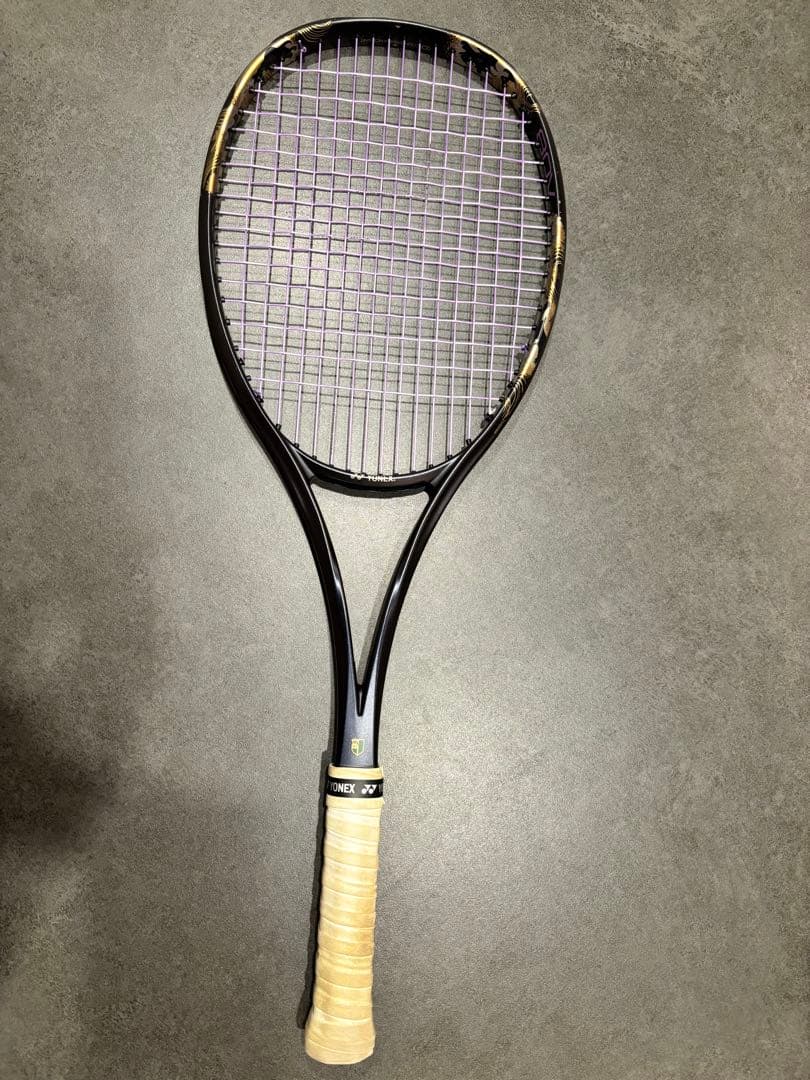 YONEX ジオブレイク80V ゴールド/パープル ヨネックス ソフトテニスラケット ジオブレイク80V ゴールド/パープル