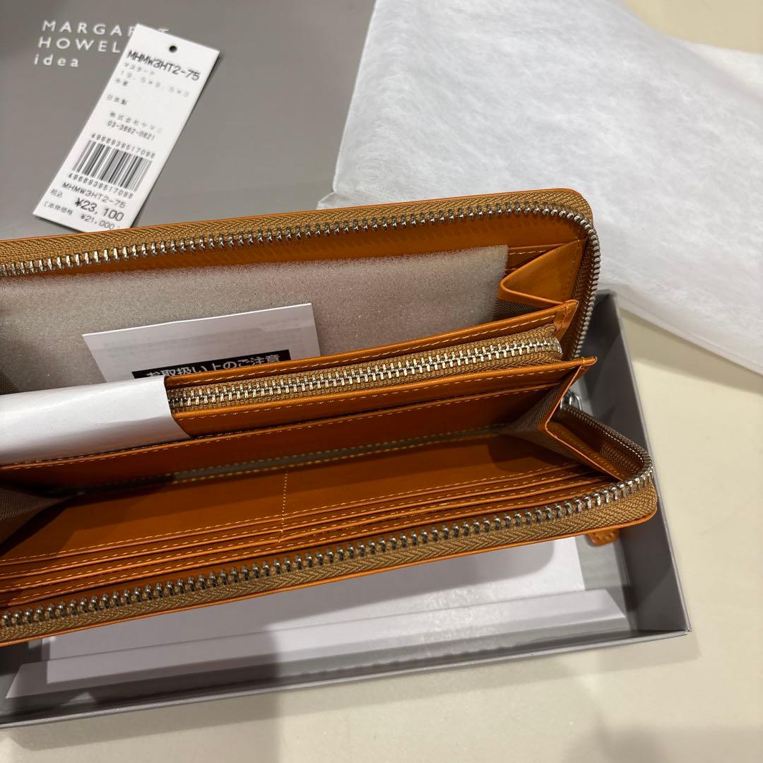 新品】箱タグ付 MARGARET HOWELL idea 長財布 マスタード - メルカリ