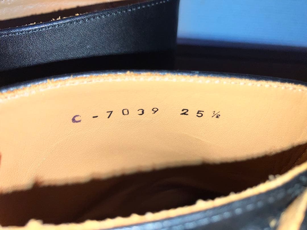 ショセ　chausse ボタンブーツ　C-7039 25.5cm