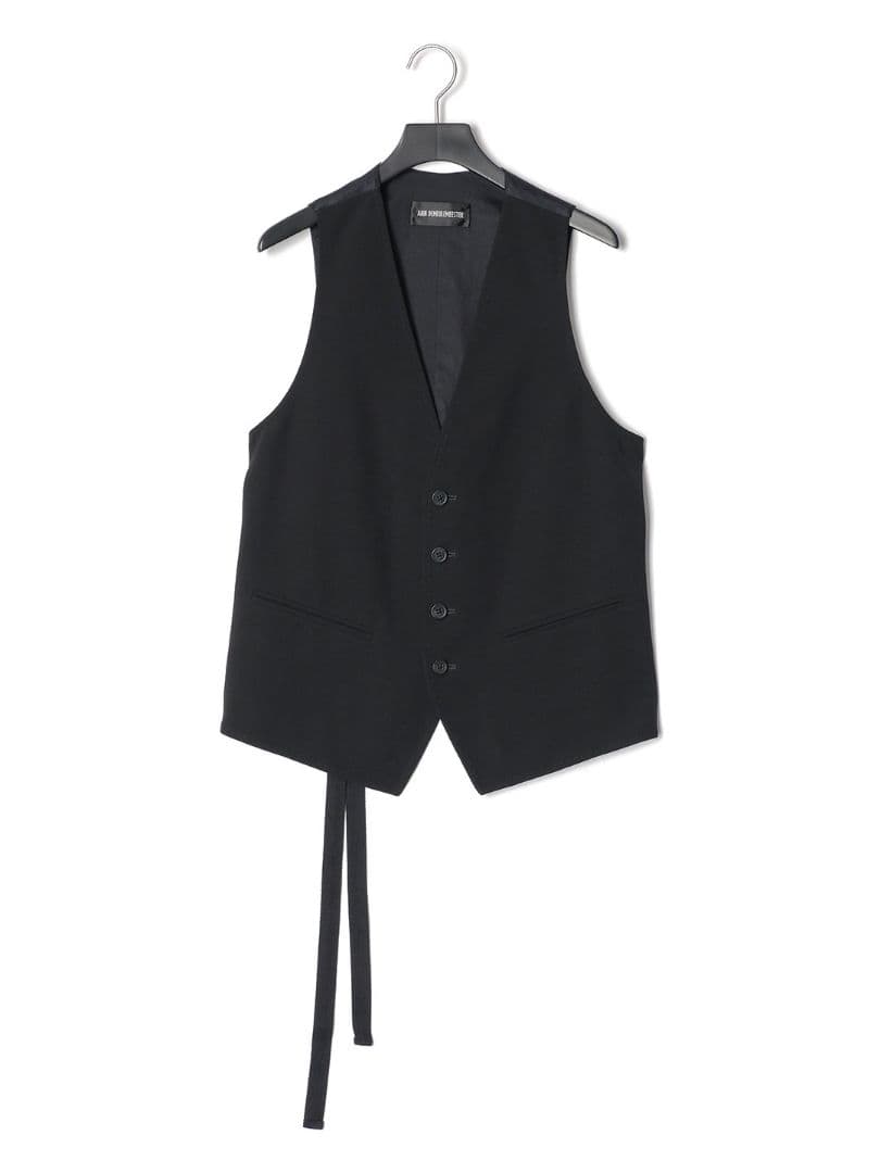 新品未使用 ann demeulemeester ベスト ブラック サイズ38 - メルカリ