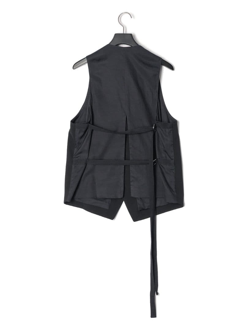 新品未使用 ann demeulemeester ベスト ブラック サイズ38 - メルカリ