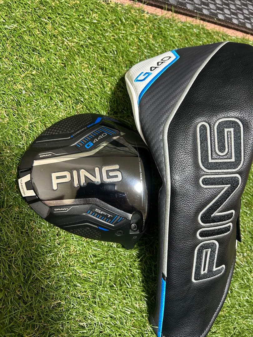PING G440 SFTドライバー 9度 ヘッドカバー付き　ヘッドのみ ピン G440 SFTドライバー 9度 ヘッド単体 ヘッドカバー付き｜Yahoo
