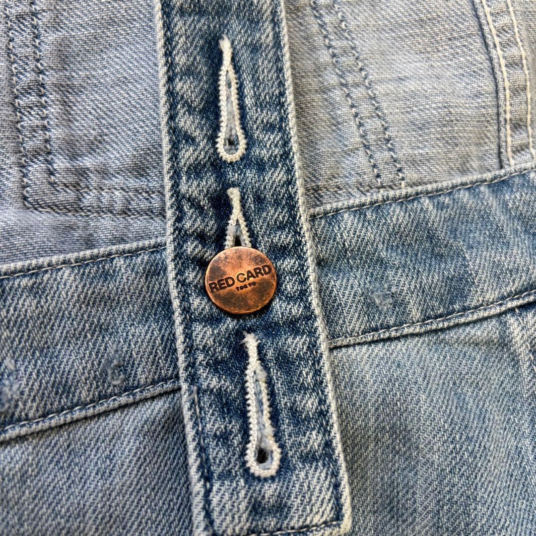 美品 RED CARD TOKYO オーバーオール/1/コットン/98W190 - メルカリ