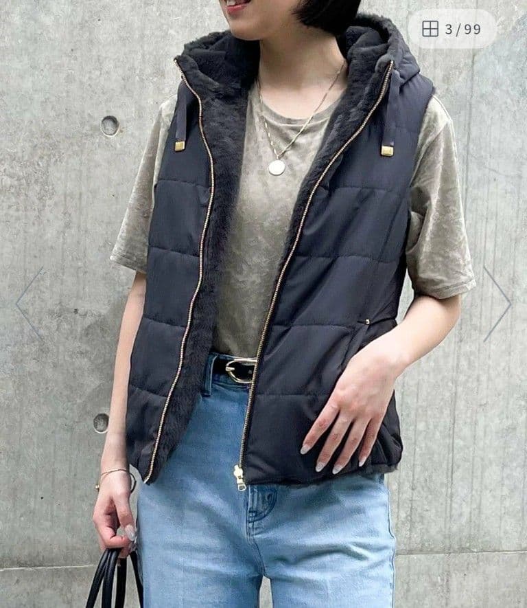 新品】NOLLEY'S MICO COULIERリバーシブルベスト - メルカリ