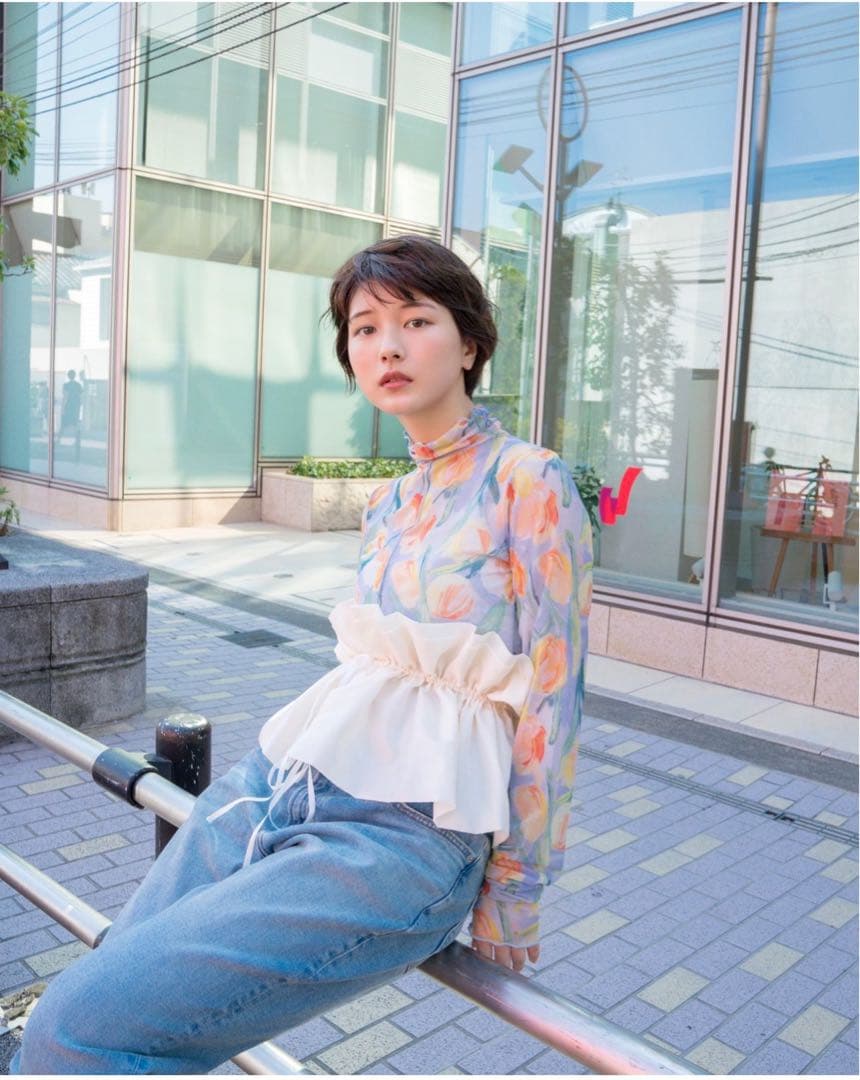 即購入可】poppy シースルートップス - メルカリ