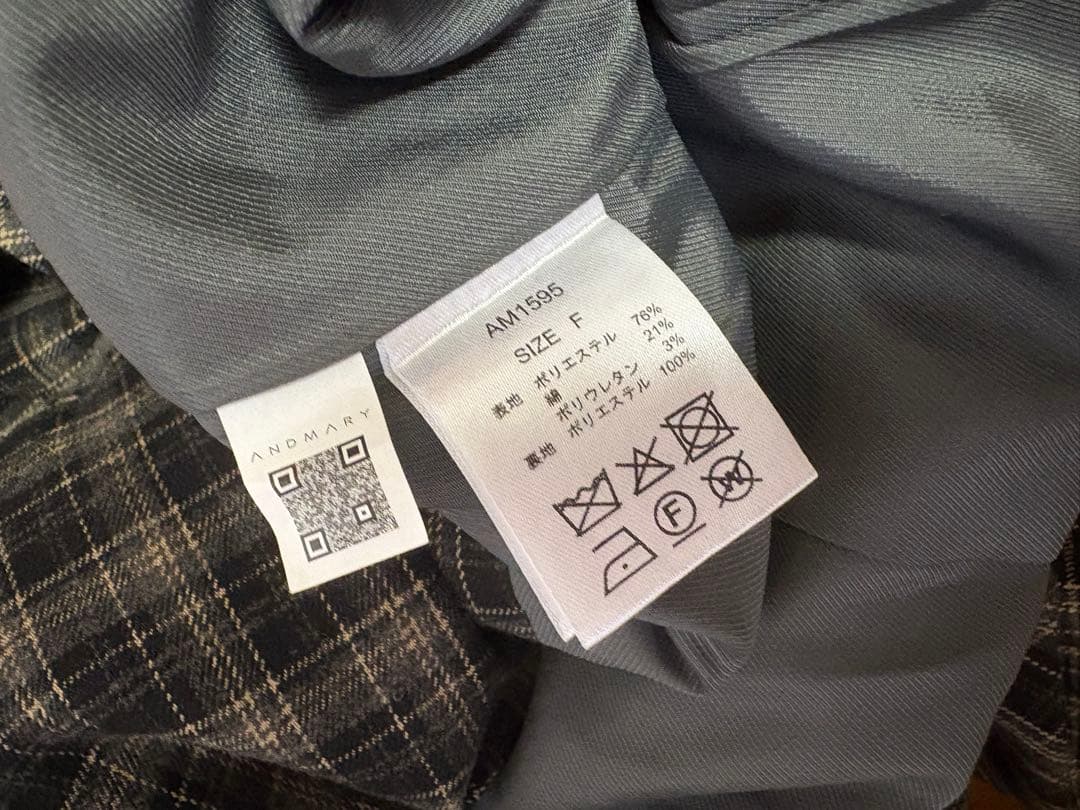 ANDMARY Renon pleats mini dress - メルカリ