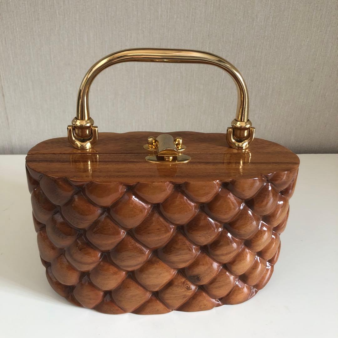 新品未使用】ティミー・ウッズ 木のバッグ - メルカリ