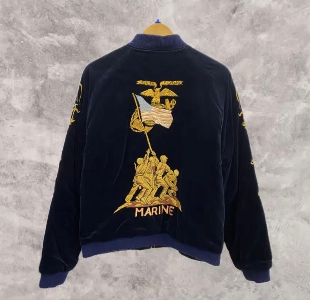 テーラー東洋 港商 硫黄島 別珍スペシャルスカジャン - メルカリ