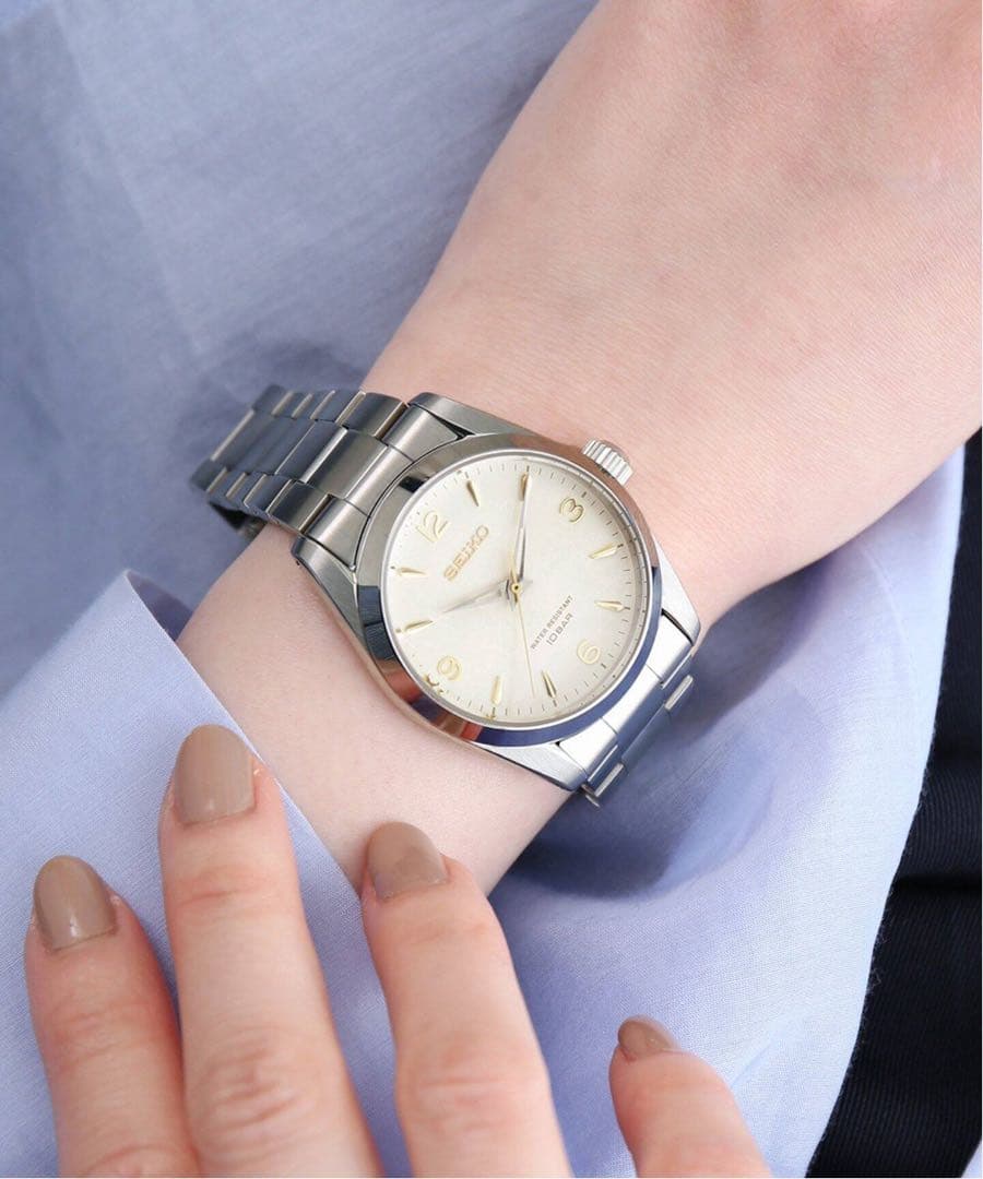 SEIKO Exclusice IENA*HIROB (Ivory) - メルカリ