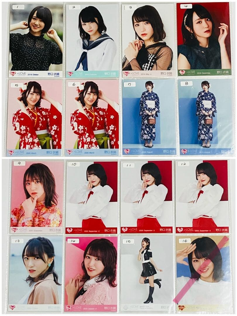 イコラブ 野口衣織 生写真 まとめ売り - メルカリ
