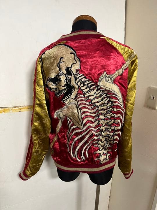 抱き髑髏のスカジャン　箱5 ロックフィールド スカジャン | 横浜 | ジーンズハウス いわ乃 / HGSK