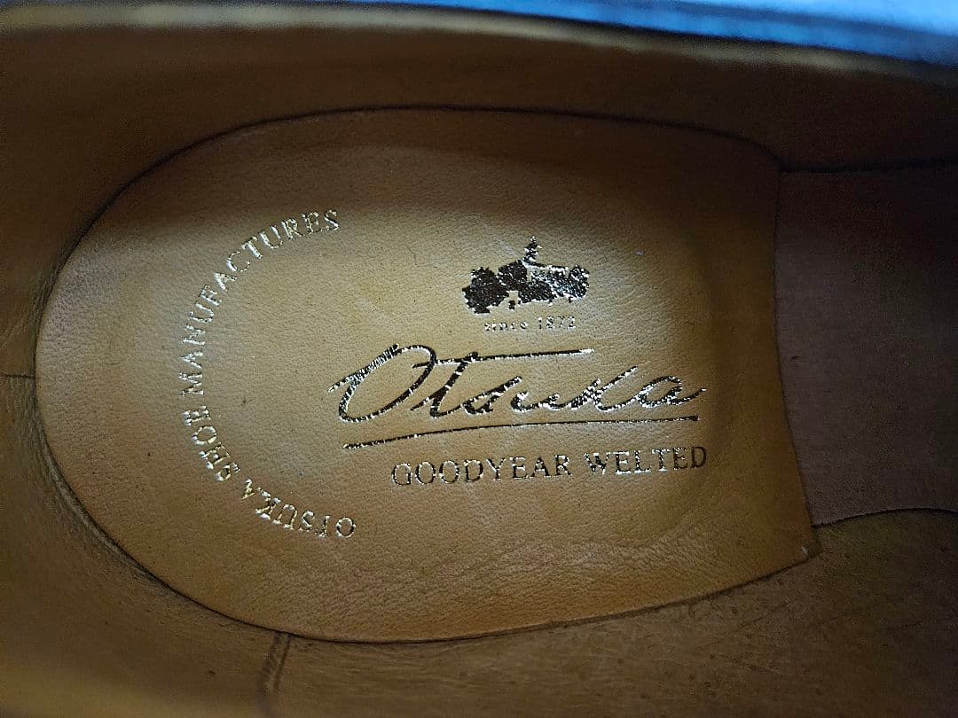 レ*ン様 新品未使用 大塚製靴 プレートゥビジネスシューズ 24.5cm 黒