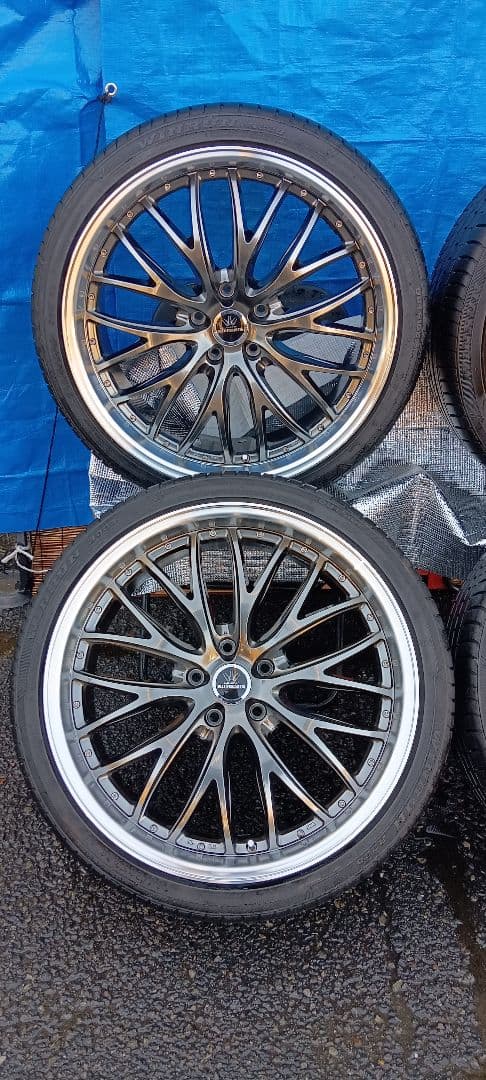 ロクサーニ マルチフォルケッタ　MS3 21インチ タイヤホイール4本セット ロクサーニ ホイール4本セット BADX バドックス MULTIFORCHETTA MS3