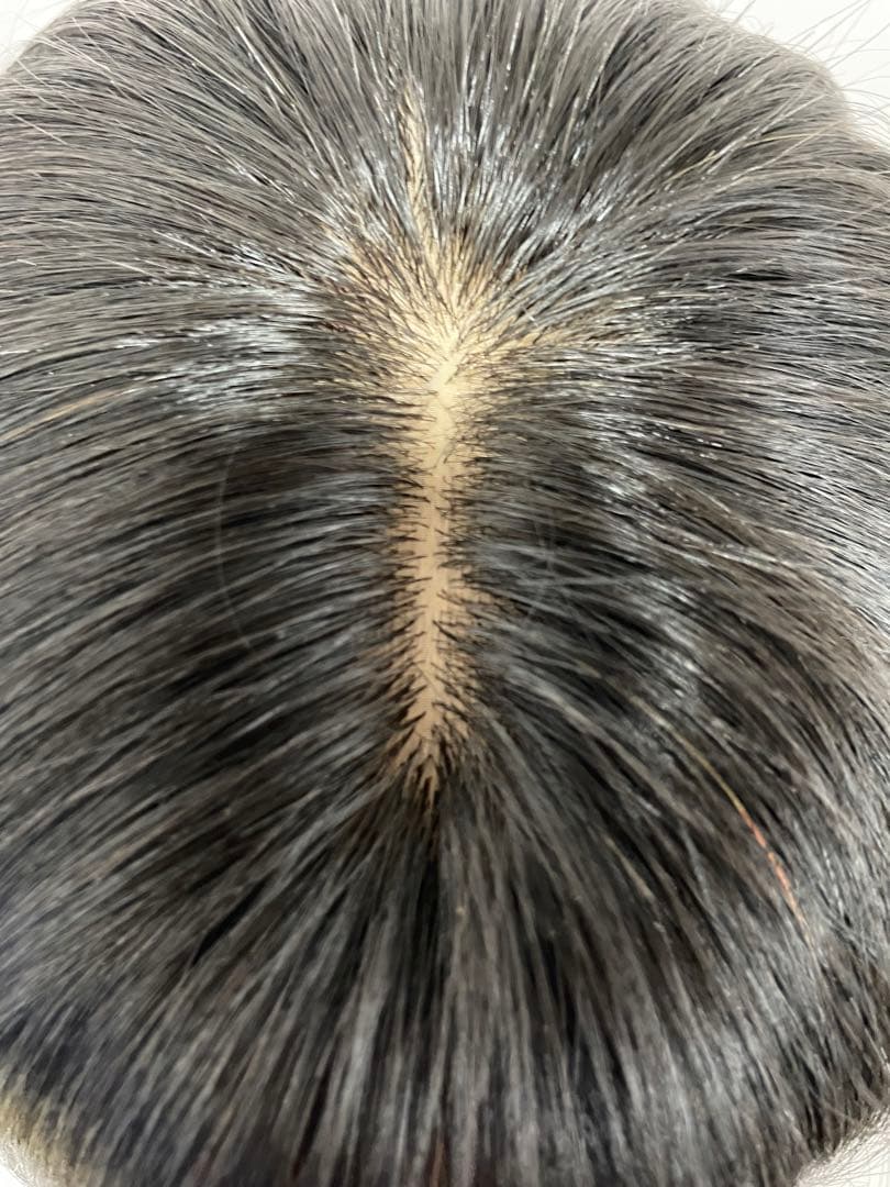 フルウィッグ人毛100%人毛ウィッグ医療ウィッグロングストレート広い