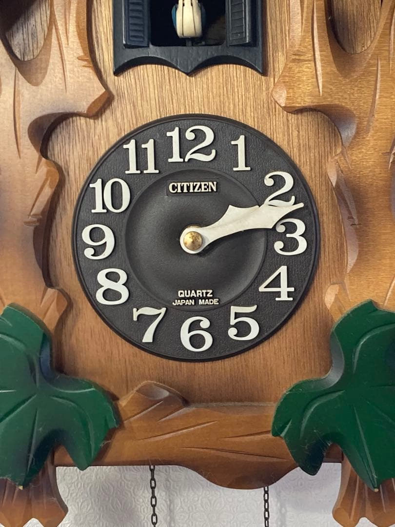 CITIZEN クオーツ カッコウ時計 日本製 鳩時計 稼働品 - メルカリ
