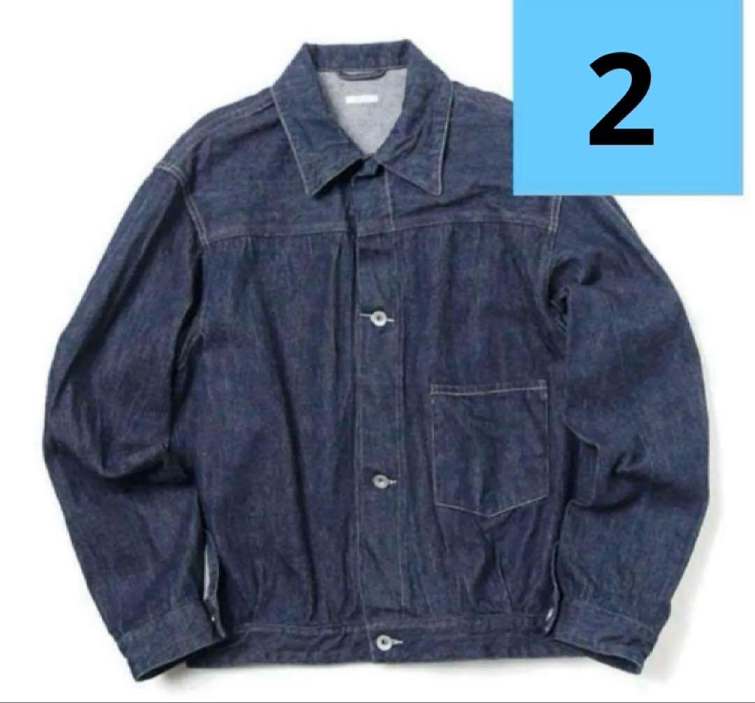 COMOLI デニムジャケット サイズ2 20AW ネイビー インディゴ COMOLI デニムジャケット, Navy – Navyblue