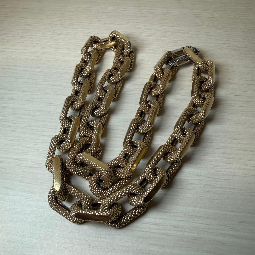 AmbushアンブッシュTEXTURE CHAIN NECKLACE GOLD - メルカリ