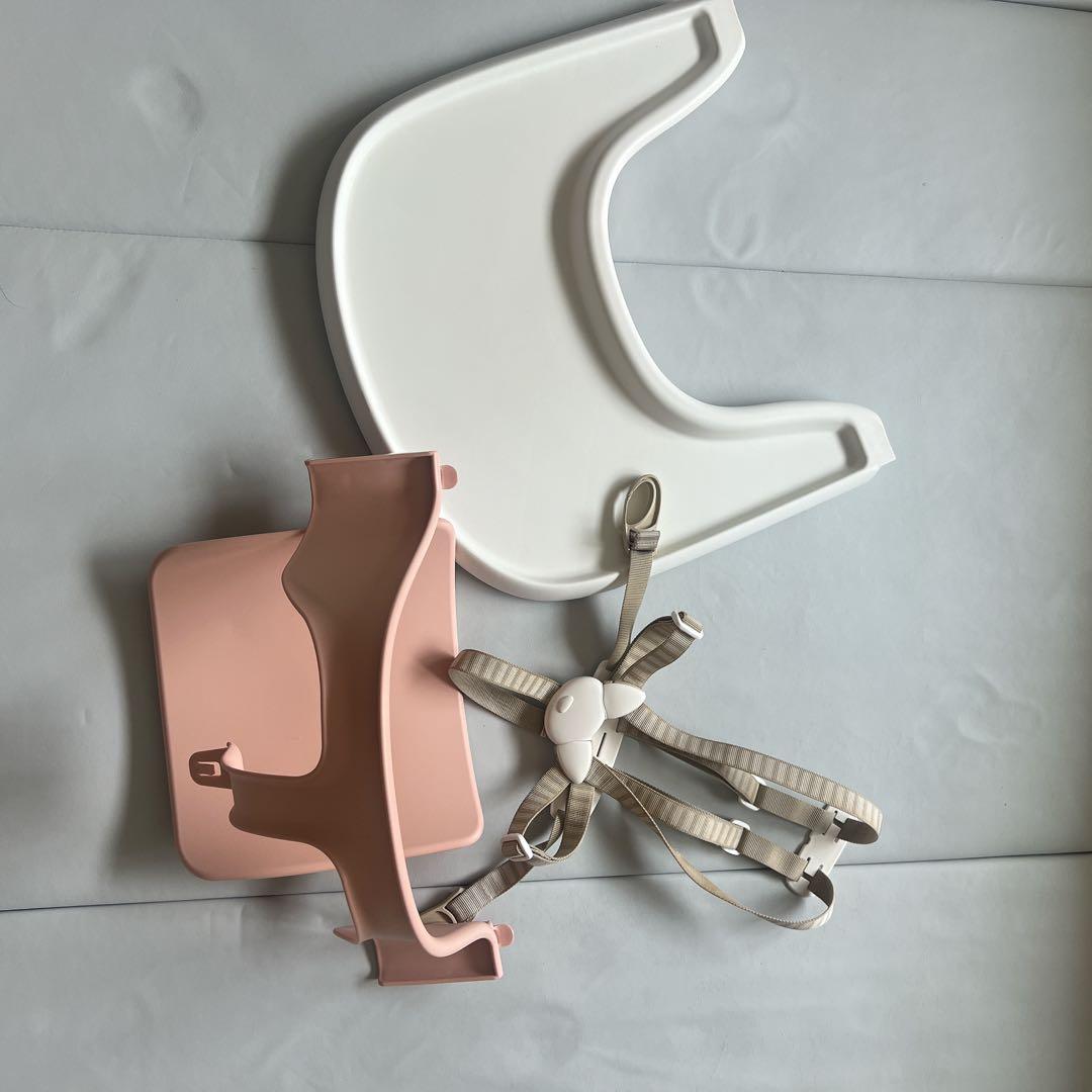 ストッケ　トリップトラップ　付属品ハーネス、ベビーチェア、トレイ3点セット 楽天市場】【正規販売店 7年保証】 ストッケ トリップトラップ +