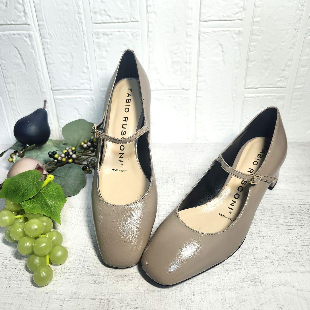 新品タグ付きFABIO RUSCONI ストラップ付パンプス☆トーブ 37 FABIO RUSCONI バックストラップパンプス|ANAYI OFFICIAL ONLINE STORE