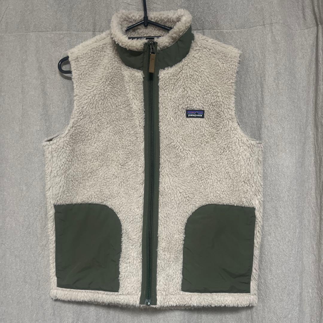 patagonia フリースベスト XL クリーム色/オリーブ 楽天市場】patagonia パタゴニア フリース ベスト メンズ レトロ