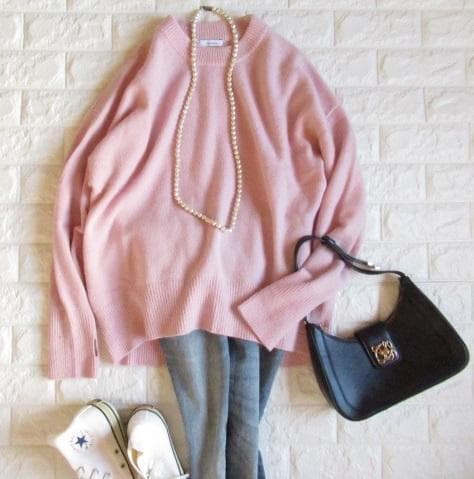 ジャーナルスタンダード 上質 ミンク カシミヤ オーバーサイズ ニット ピンク ジャーナルスタンダード 上質 ミンク カシミヤ オーバーサイズ ニット