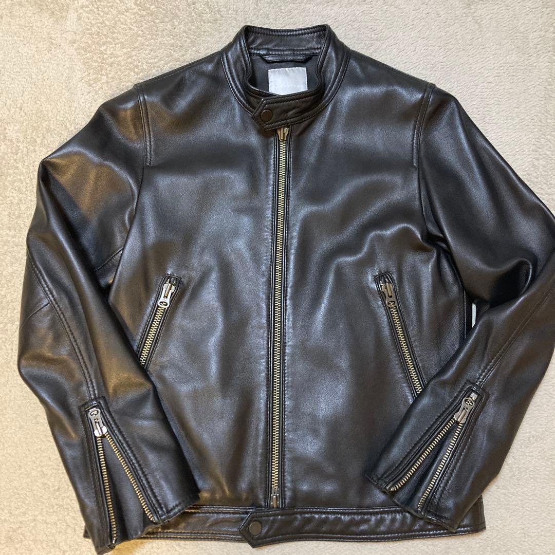 ESTNATION ブラック レザー シングルライダース ESTNATION / レザー シングルジャケット｜ESTNATION ONLINE STORE