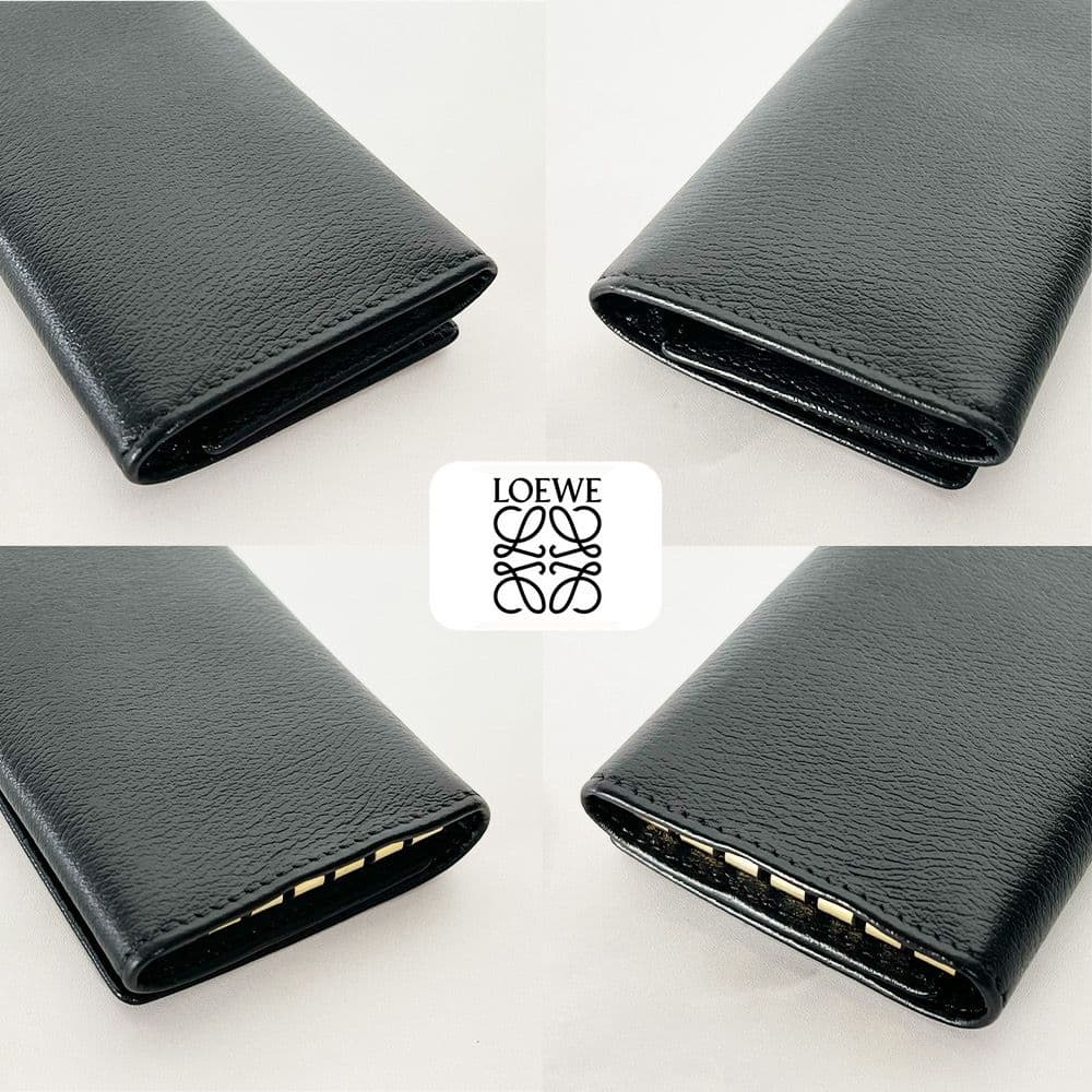 でこでこ様専用】 LOEWE 6連キーケース ブラック ゴールド金具 - メルカリ