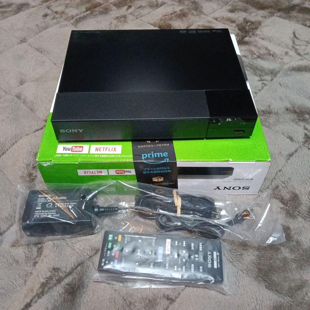 SONY ブルーレイプレーヤー BDP-S1500 2024年製 BDP-S1500 | ブルーレイディスクプレーヤー／DVDプレーヤー | ソニー