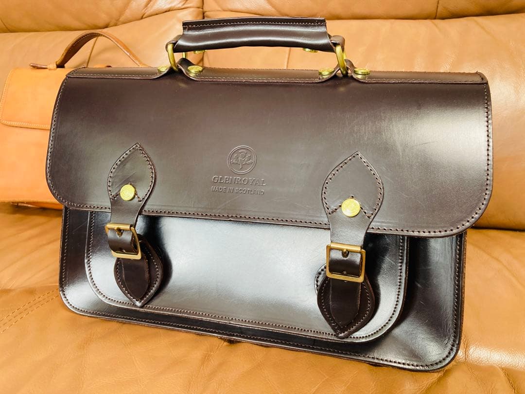 【美品】グレンロイヤル　サッチェルバッグ　13インチ　おまけ付き サッチェルバッグ（13インチ） 全5色 | BRITISH MADE