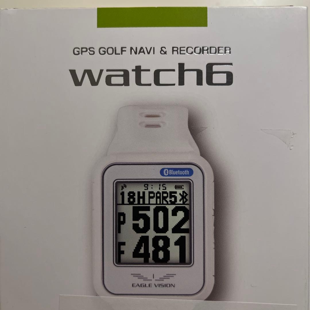 Eagle Vision GPS ゴルフナビ watch6 EAGLE VISION ゴルフ ナビ 腕時計型 イーグルビジョン ウォッチ6 距離