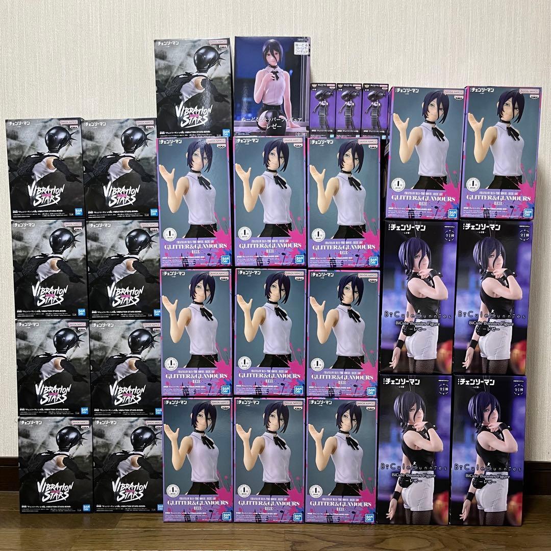 チェンソーマン レゼ編 フィギュア まとめ売り チェンソーマン レゼ篇 レゼ フィギュア まとめ売り 3点セット 新品未