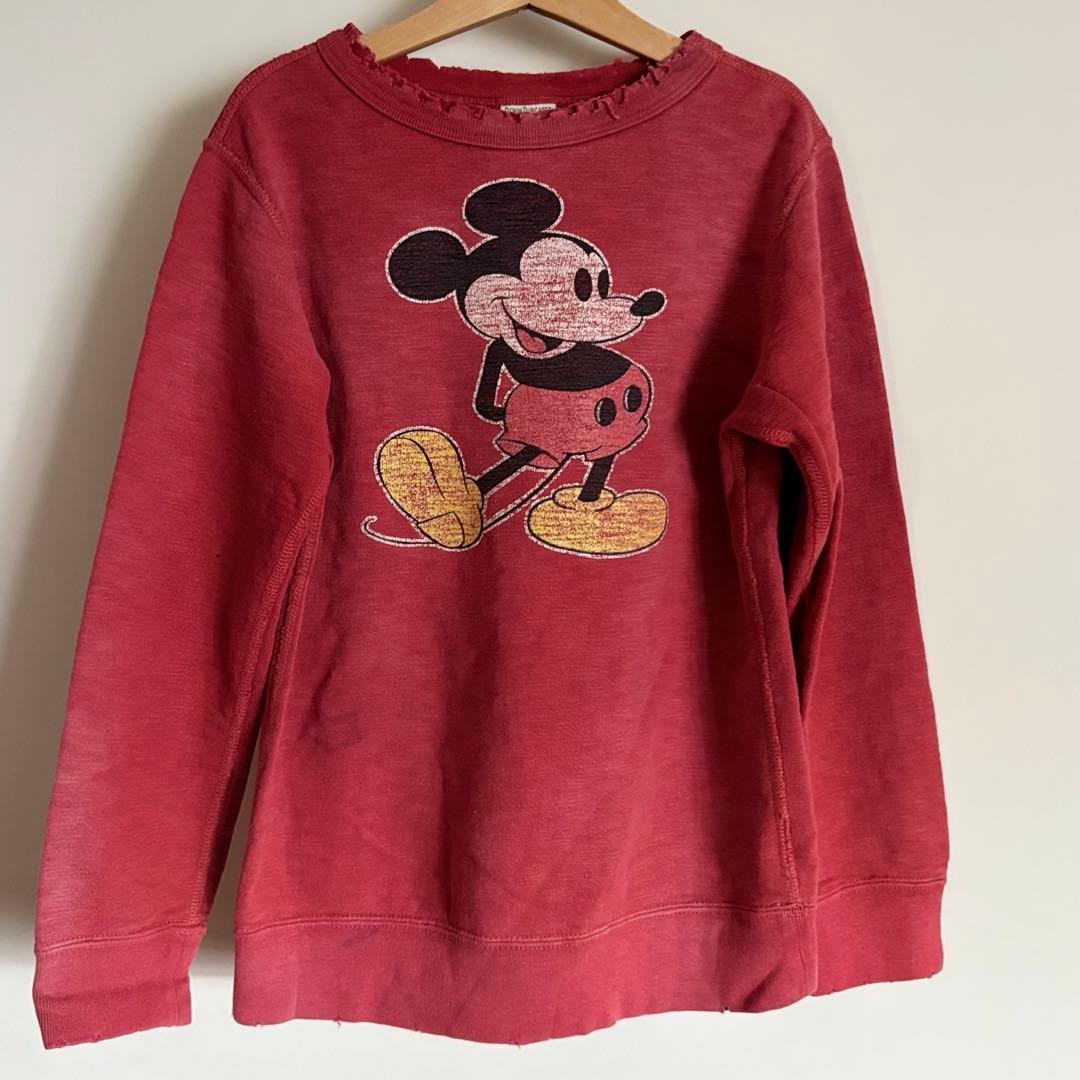 DENIM DUNGAREEミッキー トレーナー スウェット デニムダンガリー