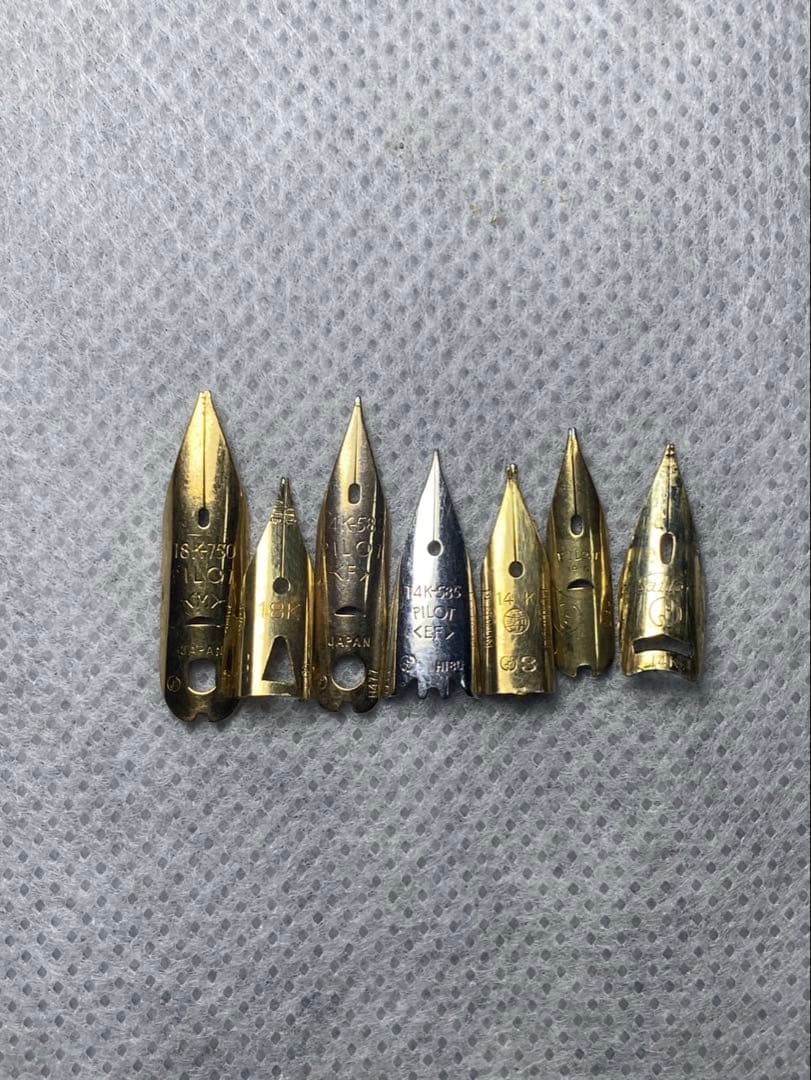 No.112 金無垢18K 0.61g 14k 1.14g 金 24K 純金