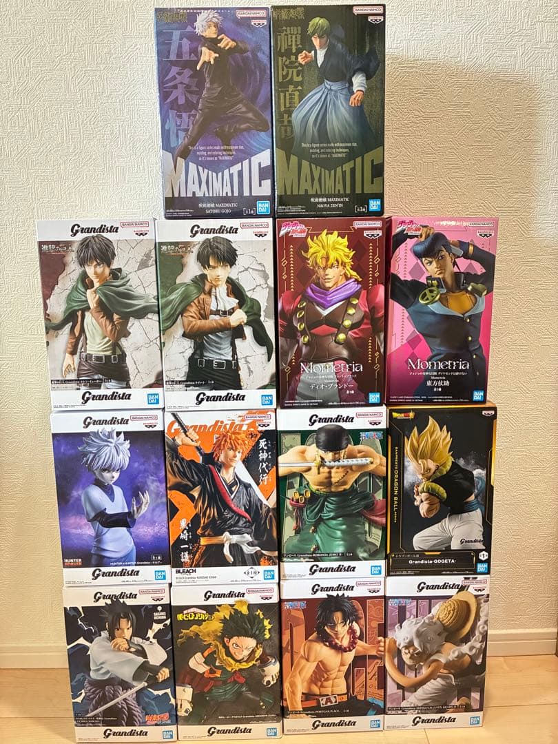 【新品・未開封】ワンピース　ジョジョ　NARUTO ドラゴンボール　フィギュア ワンピース ドラゴンボール 鬼滅 NARUTO ヒロアカ ブリーチ ダンダダン