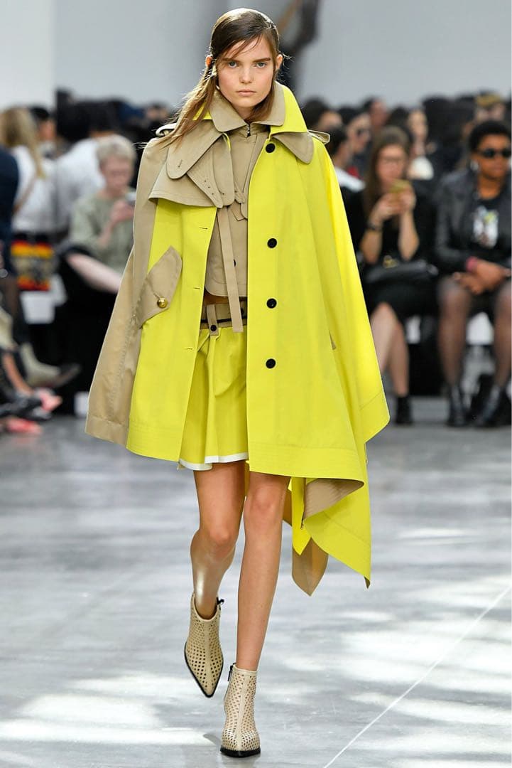 Sacai サカイ お色違い セットアップ 美品 トレンチコート ジャケット