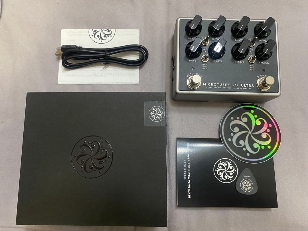 ベース Darkglass b7k ultra v2 aux-in Darkglass Electronics / Microtubes B7K Ultra v2 with Aux In ベース