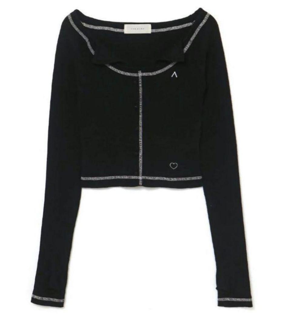 ANDMARY ハートポイントニットトップス - メルカリ