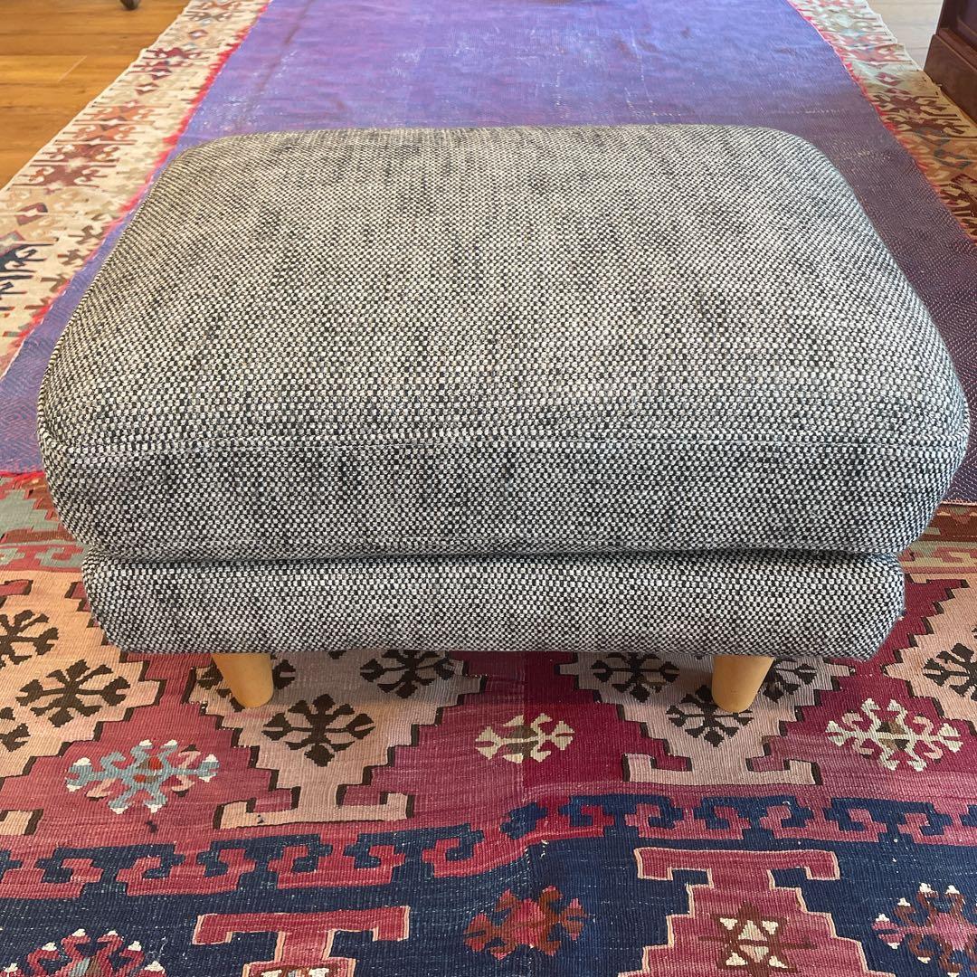 unico ボアラム オットマン ウニコ unico ボアラム BOERUM グレーファブリック カバーリングソファ