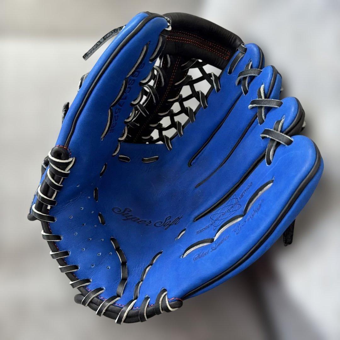 SSK 軟式グローブ Super Soft ブルー　ブラック SSK 軟式グローブ Super Soft ブルー ブラック SSK 軟式グローブ Super