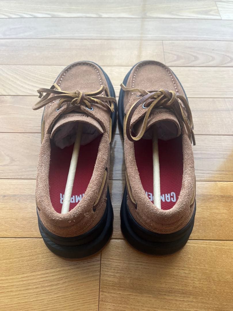 2*0様 CAMPERカンペール ブルートゥスプラス デッキシューズ24.5cm