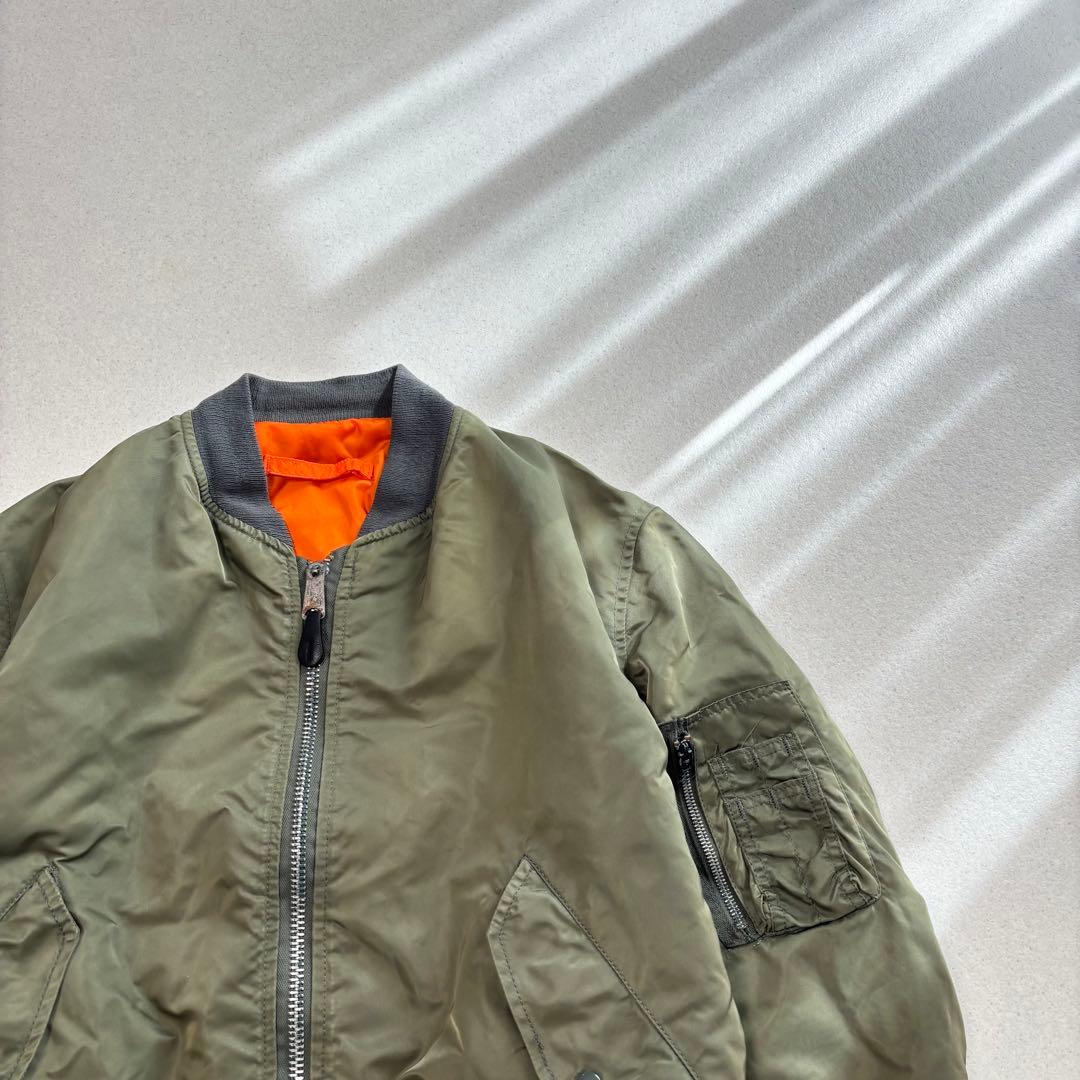ALPHA INDUSTRIES ma-1 USA製 L 90s - メルカリ