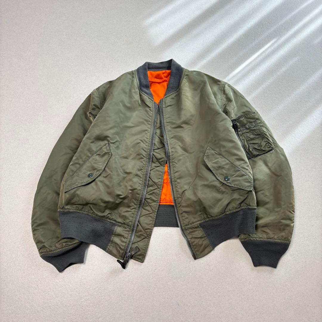 ALPHA INDUSTRIES ma-1 USA製 L 90s - メルカリ