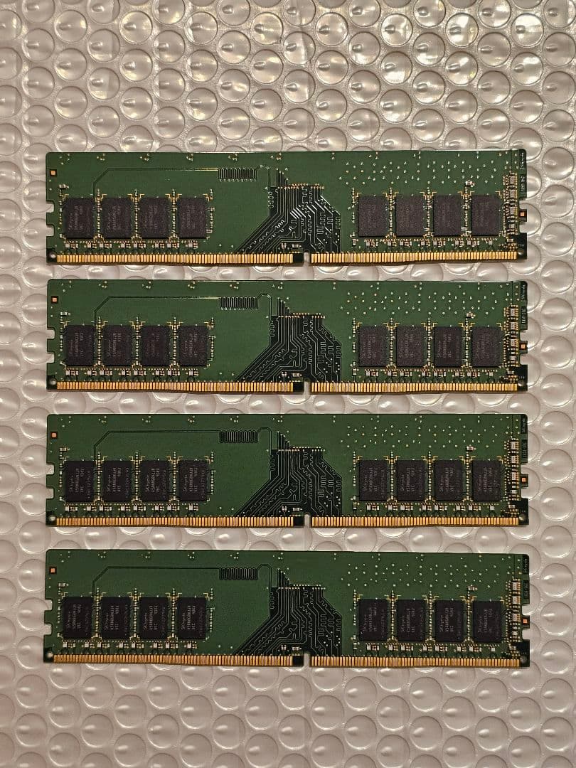 <動作確認済み>DDR4 8GB×4枚 32GB sk2 32GB SKhynix 8GB PC4-3200A SO-DIMM 4枚セット｜Yahoo!フリマ（旧