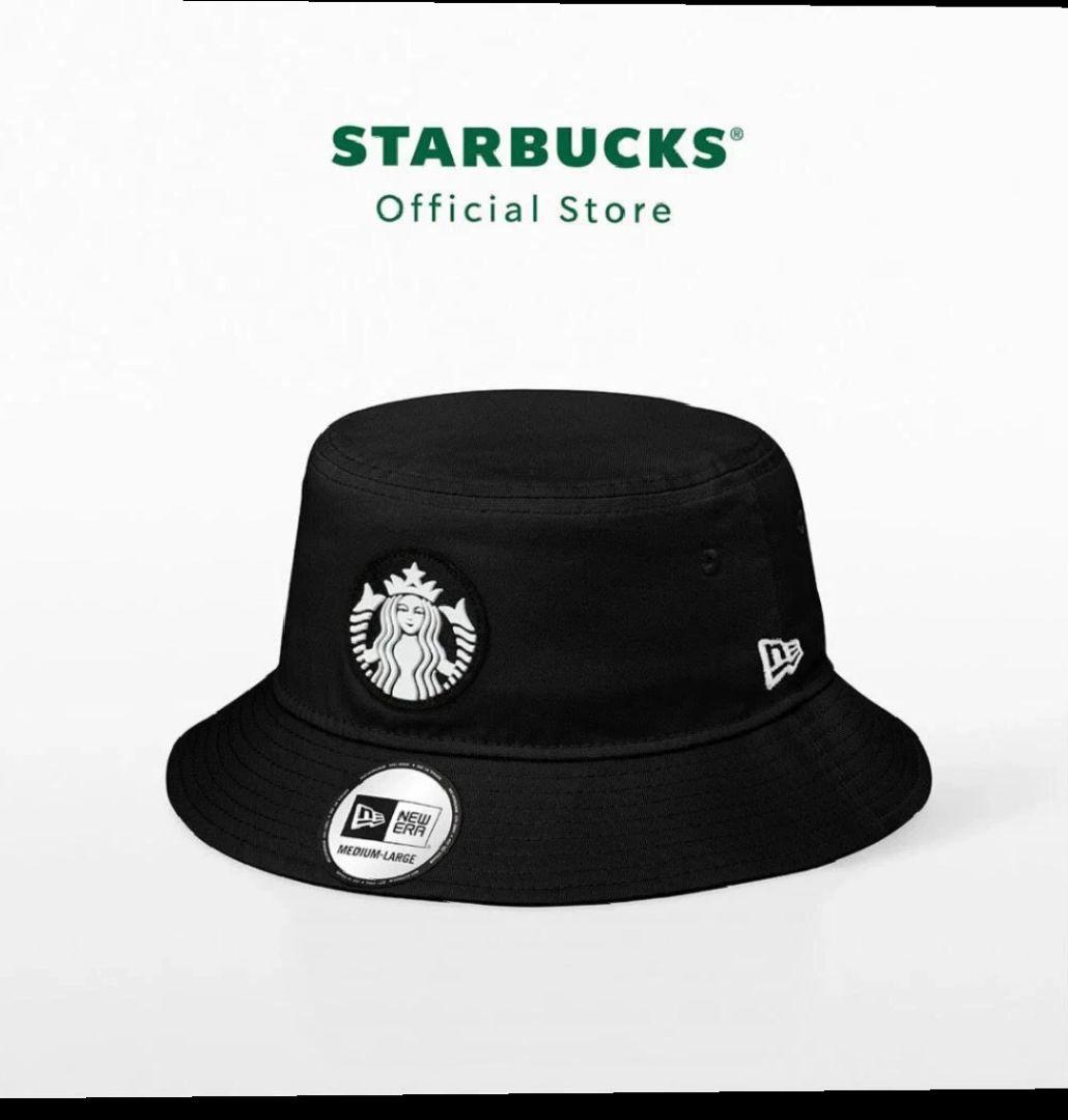 胡*蝶様 【難あり】 Starbucks × NEW ERA コラボ バケットハ Celebrate Individuality, Style and Coffee with Starbucks® x New